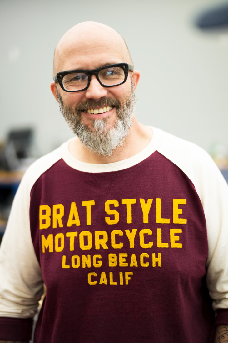 インディアンモーターサイクルのデザイン部門を統括する、オラ・ステネガルド氏。デザインのみならず、車両開発の全般に深く携わっている。（写真：Hermann Koepf）