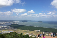 鏡山展望台からの眺望。