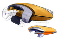 ダッシュボードのイメージ。室内は社内デザインだが、エクステリアについては現在のところアナウンスされていない。