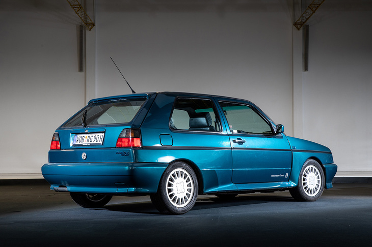 「ゴルフG60リミテッド」と「ラリーゴルフG60 16V」を間近で見られただけでも日本から来たかいがあった。