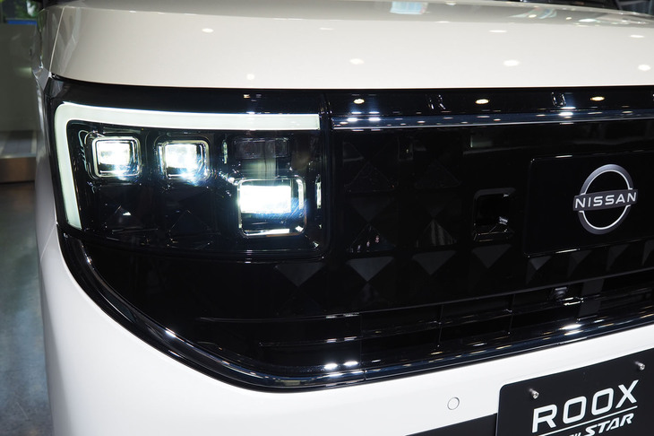 日産ルークス ハイウェイスター（ヘッドランプ）