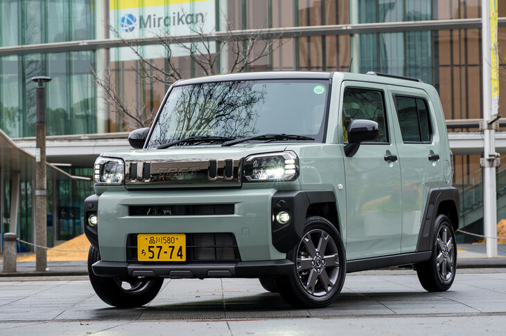 ユニークな軽クロスオーバーの「タフト」。