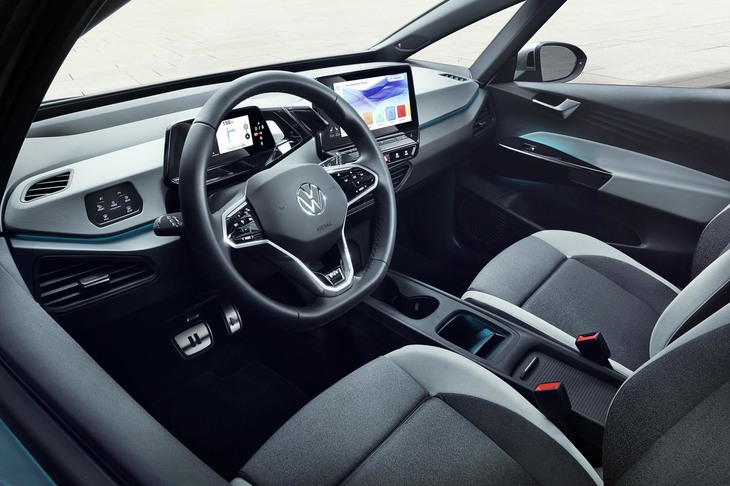 ID.3（コックピット周辺部）