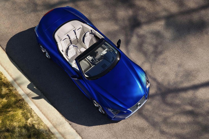 レクサスLC500 コンバーチブルモデル