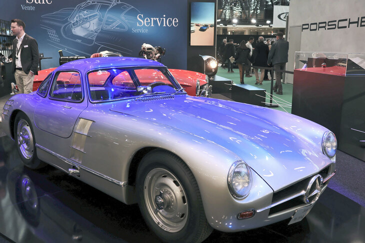 メルセデス・ベンツは「300SL」の70周年を特集した。これは中間プロトタイプといえる1953年の通称“ホーべル”。Hobelとはドイツ語で大工が用いるカンナの意味である。