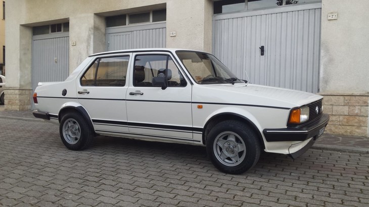 ビーノさんの歴代コレクションの一部。初代「フォルクスワーゲン・ジェッタ」。