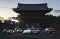 第638回：京都で最新EV「ポルシェ・タイカン」と歴代クラシックポルシェに触れる