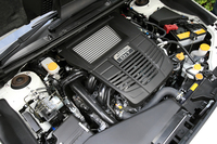 エンジンは「FA20」型の2リッター水平対向直噴ターボ。「レガシィ」や「フォレスター」「レヴォーグ」などでおなじみのパワーユニットである。