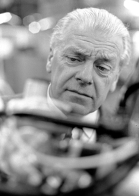 “走る設計部長”とも呼ばれた、ルドルフ・ウーレンハウト。