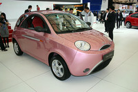 コンパクトカーQQシリーズのコンセプトカー「チェリー（奇瑞）」。