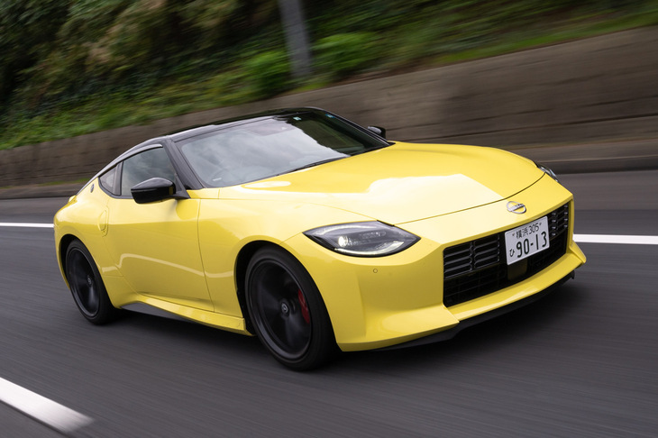 2022年1月に発表された、現行型「日産フェアレディZ」。（写真：向後一宏）