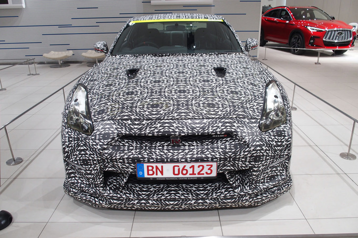 ニュルブルクリンクでタイムアタックを行った「日産GT-R NISMO」。