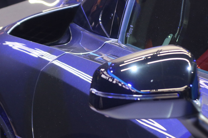 トヨタGR GT（リアのエアインテーク）