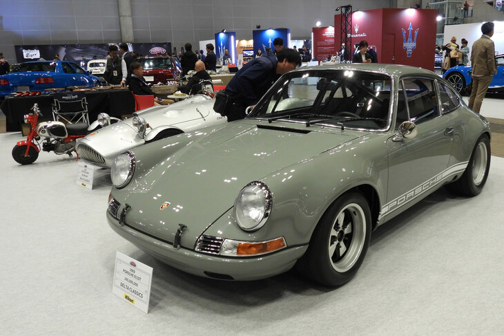 DELTA CLASSICSのブースの様子。