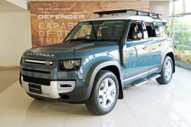 ランドローバー・ディフェンダー110 SE エクスプローラーパック装着車（エクステリア）