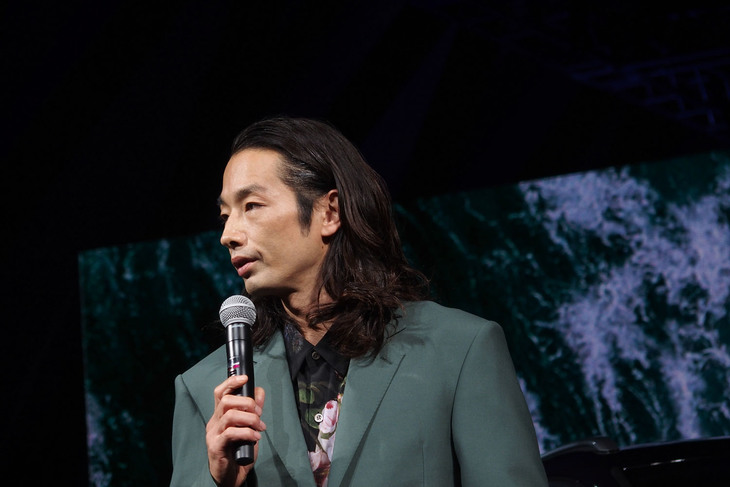 イベントゲストの森山未來氏。