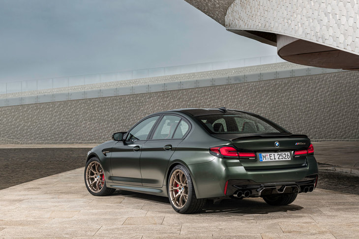 「M5 CS」は世界限定1100台のハイパフォーマンスサルーン。日本での販売台数は5台。