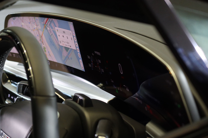 キャデラック・リリックV（メーターパネルおよびディスプレイ）