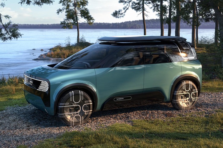 「ハングアウト」はSUVタイプのコンセプトEV。自宅と仕事場に続く「第3の空間」として活躍できる一台とアピールされる。