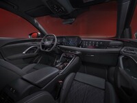 「SQ5スポーツバック」のインテリア。