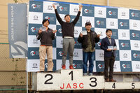 表彰式の様子。各クラスの上位入賞者が表彰された。