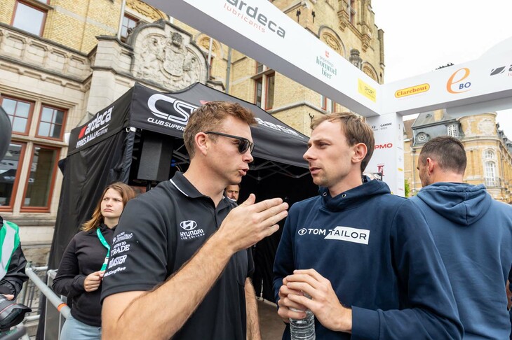 かつてWRCを舞台に戦ったヘイデン・パッドン（写真左）とステファン・ルフェーブル（同右）。