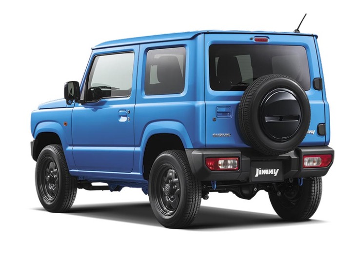 「ジムニーXL」（ブリスクブルーメタリック）