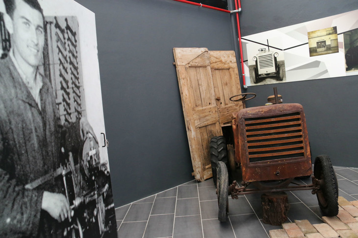 第2次大戦後、ランボルギーニの第一歩となったトラクター「カリオカ」。