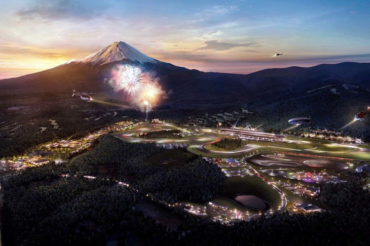 富士モータースポーツフォレスト全景（完成イメージ）