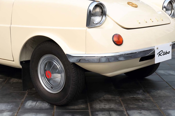 マツダR360クーペ（フロントまわり）