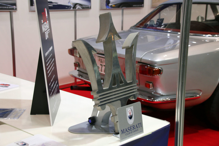 MASERATI CLUB OF JAPANのブース