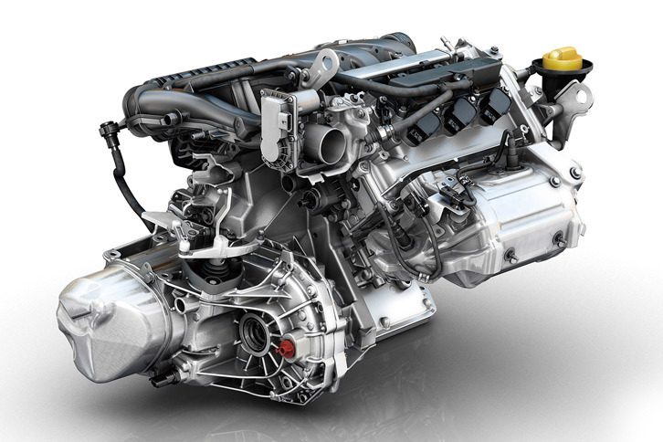 1リッター直3自然吸気エンジン。