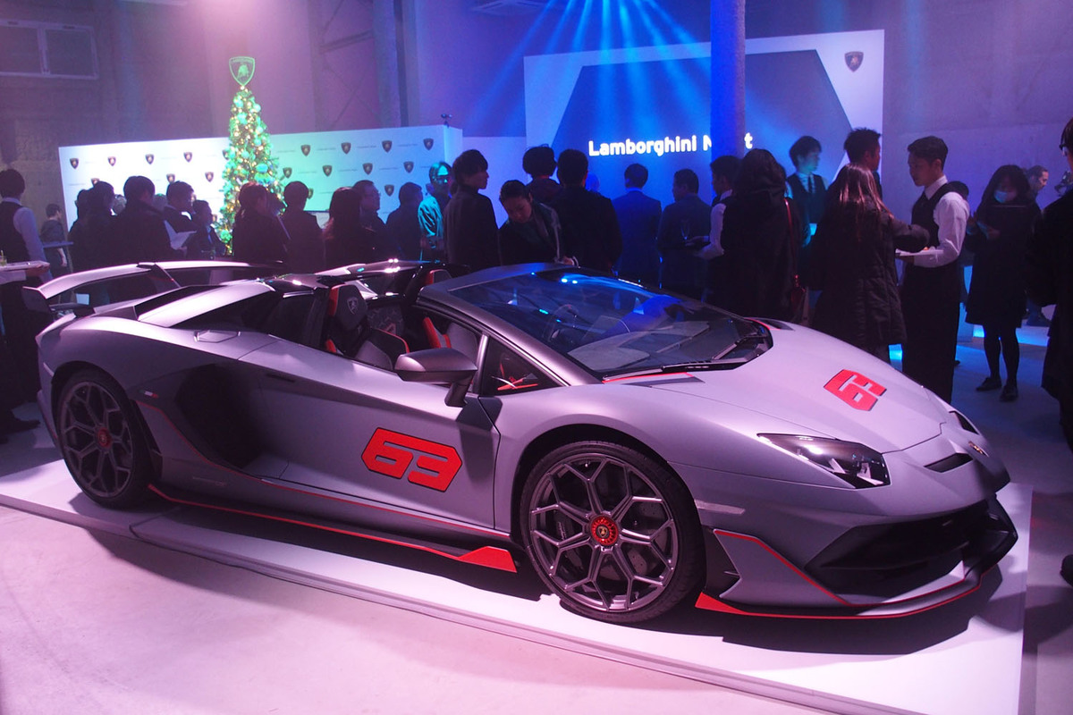Lamborghini Night 19 の会場から 内装 外装など21枚 画像 写真 Webcg