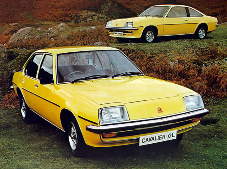 「ボクスホール・キャバリエ」
	1975年に発売されたイギリスの大型ファミリーカー。GM傘下だったボクスホールの製品で、2代目「オペル・アスコナ」の兄弟車にあたる。駆動方式はFRで、クーペ、セダン、ハッチバックがあった。