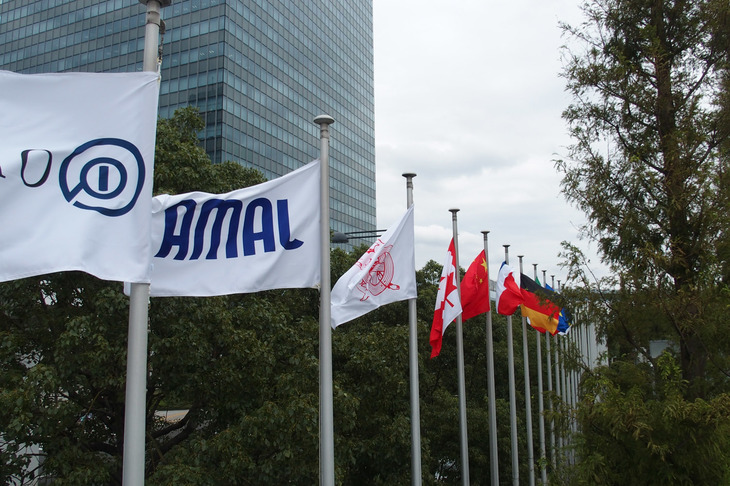 東京モーターショー2019の様子。これまで用いられていた「JAPANオールインダストリーショー」の仮称が、今回「JAPAN MOBILITY SHOW（ジャパンモビリティショー）」に正式決定したと発表された。