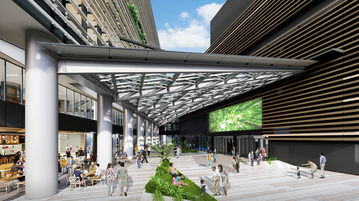 新社屋には都筑区民文化センターも併設されるという。