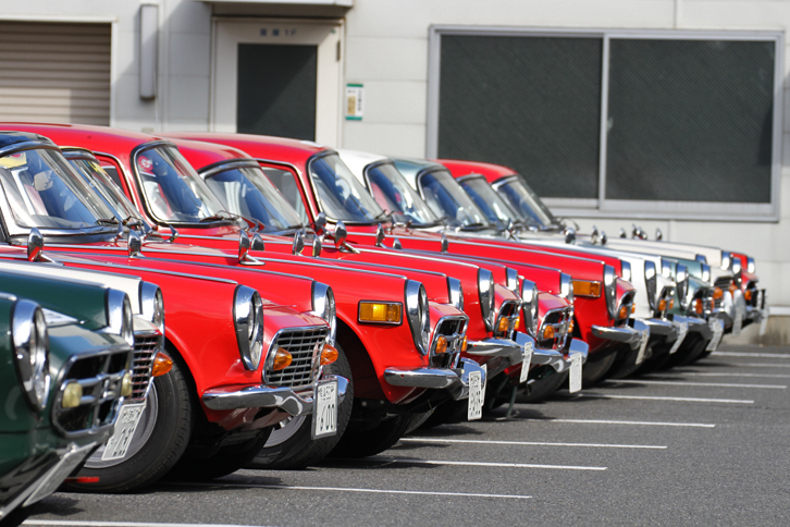 ズラリと並んだ「Sシリーズ」。