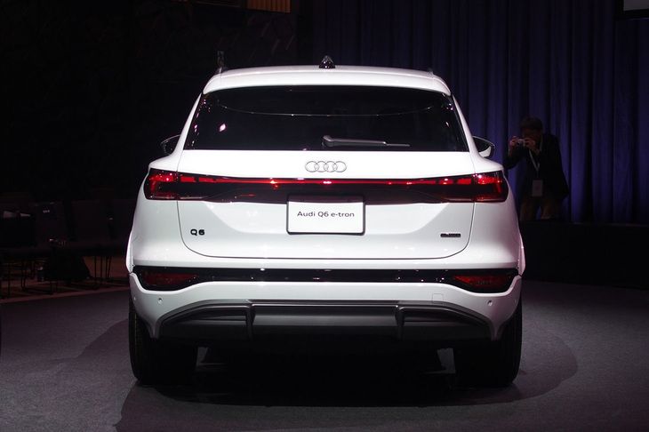 Q6 e-tronクワトロ（リアビュー）