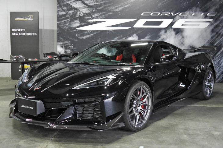 シボレー・コルベットZ06 Z07パッケージ装着車（エクステリア）