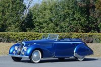 トヨタ博物館が収蔵する、ピニン・ファリーナがボディーを架装した「ランチア・アストゥーラ ティーポ233C」。当時のピニン・ファリーナは、イタリアの名だたるスポーツカーやグランドツーリングカーのボディーを手がけていた。