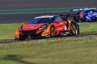 SUPER GTの第3戦鈴鹿を制した、野尻智紀／伊沢拓也組のNo.8 ARTA NSX-GT。