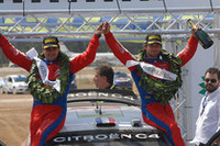 「シトロエン C4」を駆るセバスチャン・ローブは今季5度目の優勝を果たした。