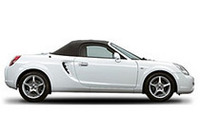 【写真上】「セリカ」【写真下】「MR-S」