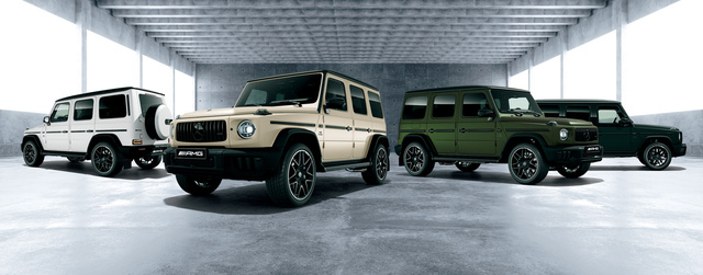 Mercedes-AMG G63 カラーエディション 5色セット クレイジーな色”のメルセデスAMG G63、発売 【ニュース】 - webCG
