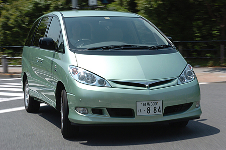 トヨタ・エスティマハイブリッド Gセレクション 8人乗り（CVT）【ブリーフテスト】