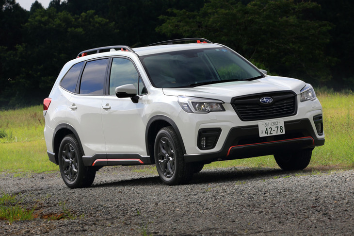 外板色については、他グレードが全9色展開であるのに対し、「X-BREAK」はアクセントカラーのオレンジとのマッチングを考慮した4色のみが設定される。テスト車のボディーカラーは有償色の「クリスタルホワイトパール」。