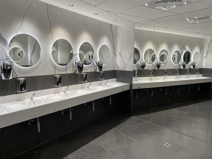 洗面スペース。