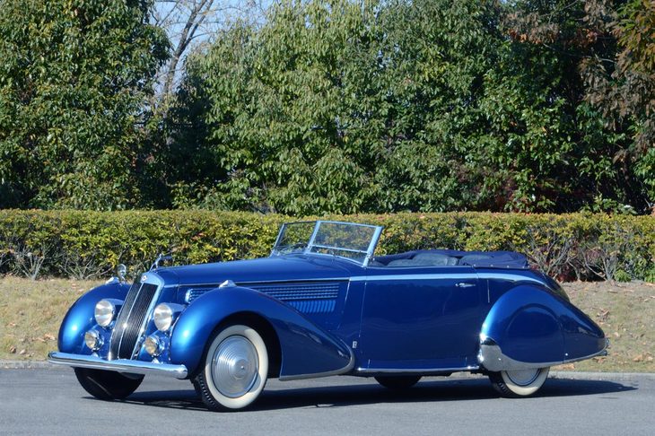 トヨタ博物館が収蔵する、ピニン・ファリーナがボディーを架装した「ランチア・アストゥーラ ティーポ233C」。当時のピニン・ファリーナは、イタリアの名だたるスポーツカーやグランドツーリングカーのボディーを手がけていた。