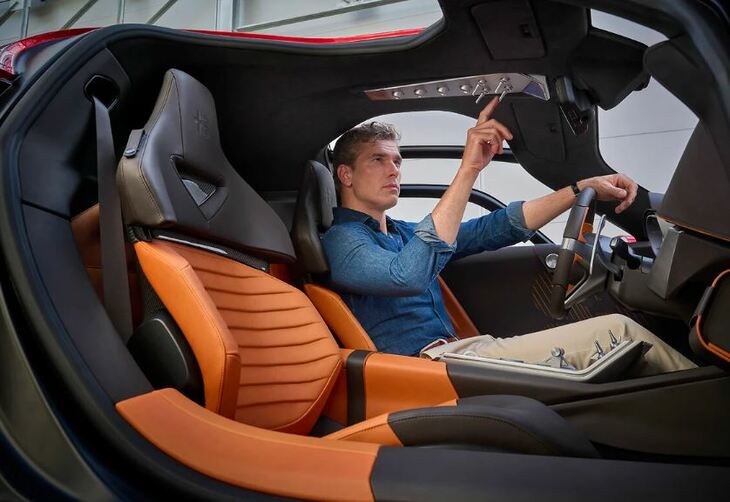 アルファ・ロメオ33ストラダーレ（インテリア）