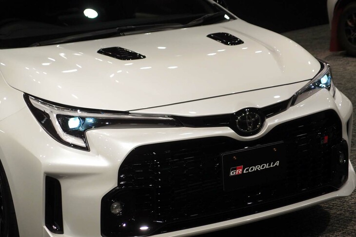 トヨタGRカローラRZ（フロントまわり）